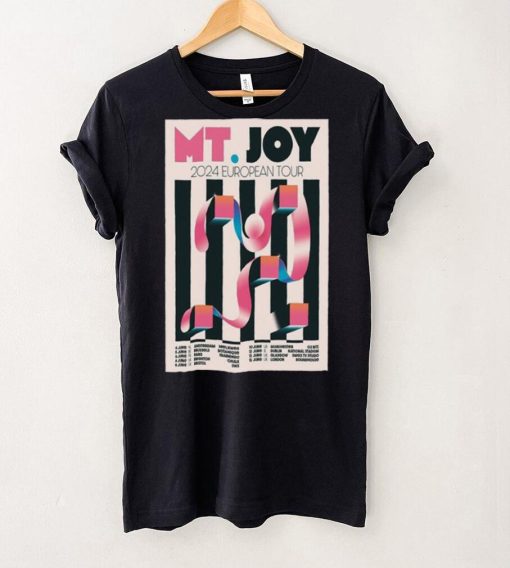 Official Mt.Joy European 2024 Tour Poster Shirt