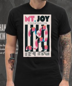 Official Mt.Joy European 2024 Tour Poster Shirt