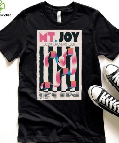 Official Mt.Joy European 2024 Tour Poster Shirt