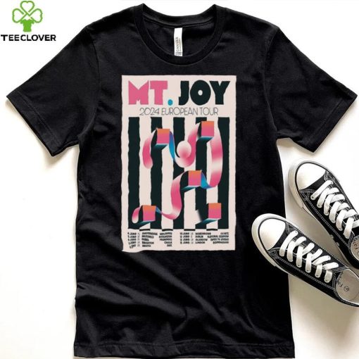 Official Mt.Joy European 2024 Tour Poster Shirt