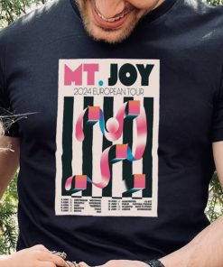 Official Mt.Joy European 2024 Tour Poster Shirt