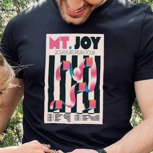 Official Mt.Joy European 2024 Tour Poster Shirt