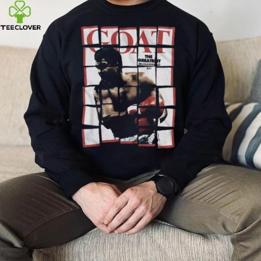 Official Muhammad Ali Magazine Cover Blocks Boxing GOAT The Greatest shirt
