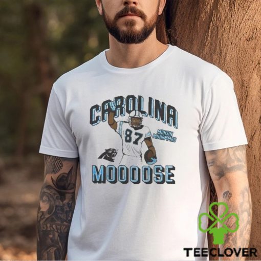 Official Muhsin Muhammad Carolina Panthers Homage 2023 Hall of Honor Graphic Tri Blend Shirt