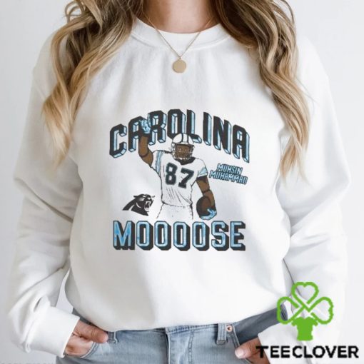 Official Muhsin Muhammad Carolina Panthers Homage 2023 Hall of Honor Graphic Tri Blend Shirt
