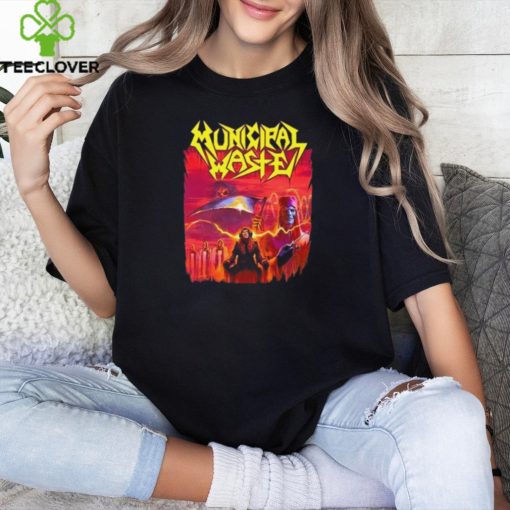 Official Municipal Waste Keg Killer T Shirt