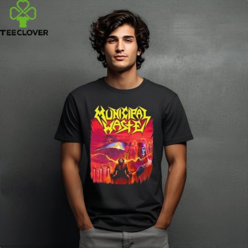 Official Municipal Waste Keg Killer T Shirt