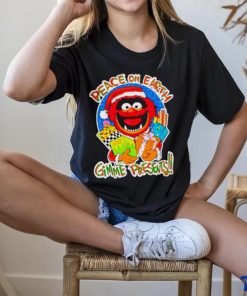 Official Muppets Santa Peace On Earth Gimme Presents T Shirt