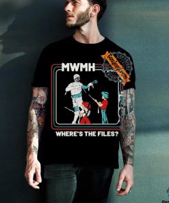 Official Murder With My Husband Where’s The Files t shirt