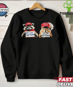 Official My Life Mattered Justice For Peanut The Squirrel and Fred The Raccoon T Shirt