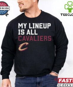 Official My Lineup Is Cleveland Cavaliers NBA t shirt 2 Official My Lineup Is Cleveland Cavaliers NBA t shirt