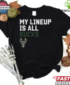 Official My Lineup Is Milwaukee Bucks NBA t shirt 1 Official My Lineup Is Milwaukee Bucks NBA t shirt
