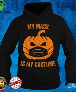 Official My Mask Is My Costume Covid Pumpkin O Latern Funny Halloween Sweater Shirt