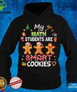 Official My Math Students Are Smart Cookies Teacher Christmas Merry Sweater Shirt