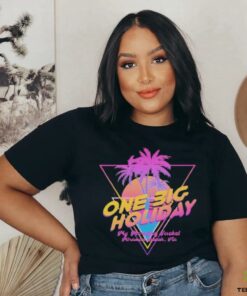 Official My Morning Jacket One Big Holiday Miramar Beach FL Neon T shirts