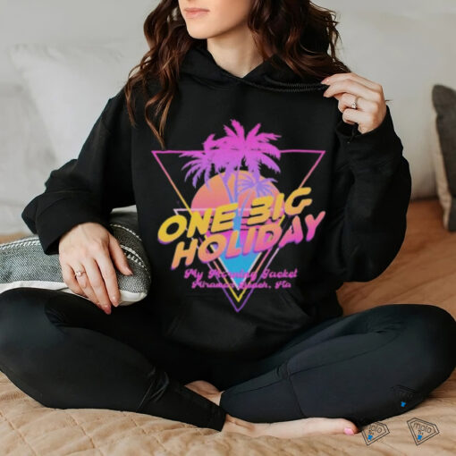 Official My Morning Jacket One Big Holiday Miramar Beach FL Neon T shirts