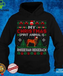 Official My Spirit Animal Is Rhodesian Ridgeback Dog Ugly Shirt hoodie, sweater shirt
