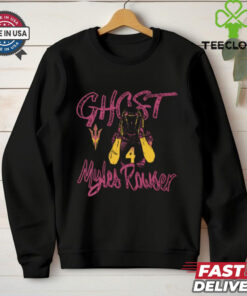 Official Myles Rowser Arizona State Sun Devils Ghost Graphic t shirt