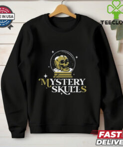 Official Mystery Skulls Skulls Globe Christmas 2024 T-shirts festive design featuring Mystery Skulls and a globe theme for the holiday season