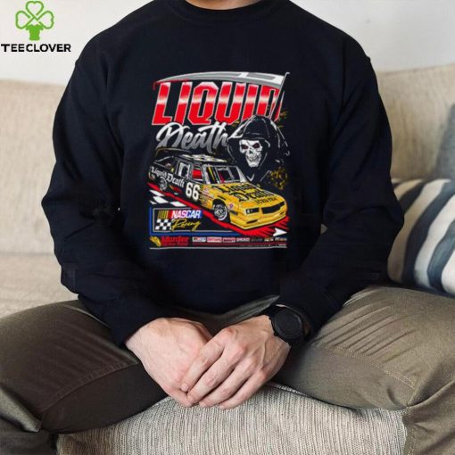 Official NASCAR x Liquid Death Thirst Hearse Shirt