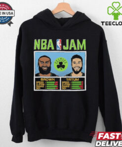 Official NBA Jam Celtics City Brown And Tatum Shirt
