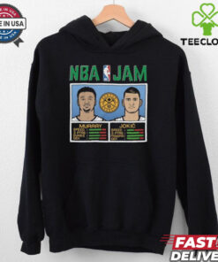 Official NBA Jam Jamal Murray and Nikola Jokic Nuggets Basketball 2024 25 City Edition shirt