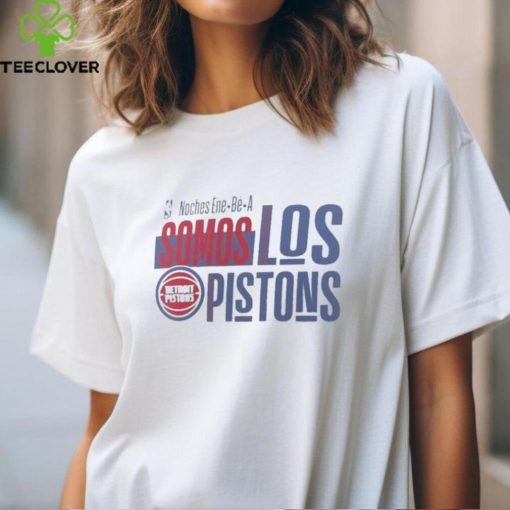 Official NBA Noches Ene Be A Training 2024 Detroit Pistons Somos Los Pistons Shirt