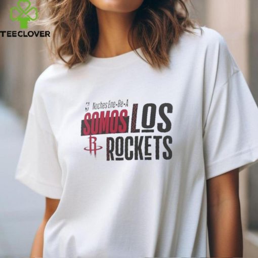 Official NBA Noches Ene Be A Training 2024 Houston Rockets Somos Los Rockets Shirt