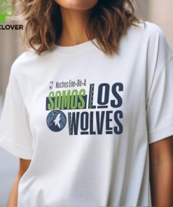 Official NBA Noches Ene Be A Training 2024 Minnesota Timberwolves Somos Los Wolves Shirt