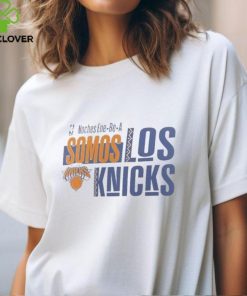 Official NBA Noches Ene Be A Training 2024 New York Knicks Somos Los Knicks Shirt