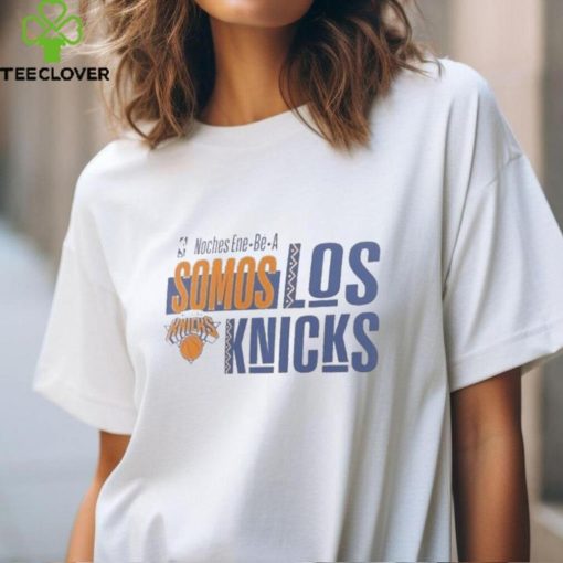 Official NBA Noches Ene Be A Training 2024 New York Knicks Somos Los Knicks Shirt