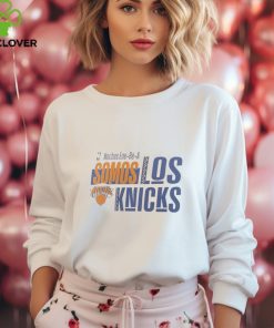 Official NBA Noches Ene Be A Training 2024 New York Knicks Somos Los Knicks Shirt