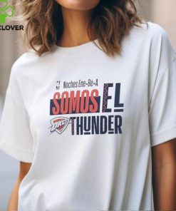 Official NBA Noches Ene Be A Training 2024 Oklahoma City Thunder Somos Los Thunder Shirt