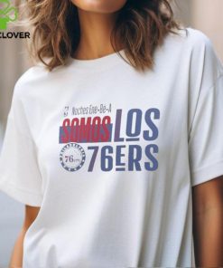 Official NBA Noches Ene Be A Training 2024 Philadelphia 76ers Somos Los 76ers Shirt