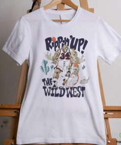 Official NBA Phoenix Suns Charles Barkley Rippin’ Up The Wild West Vintage Shirt