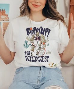 Official NBA Phoenix Suns Charles Barkley Rippin’ Up The Wild West Vintage Shirt