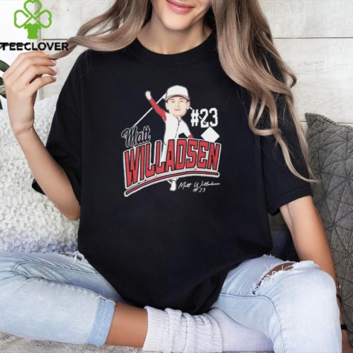 Official NC State Pitcher Matt Willadsen Signature T Shirt