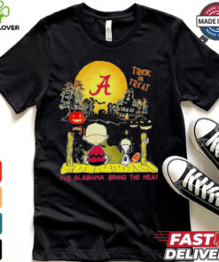 Official NCAA Alabama Crimson Tide Snoopy Bring The Heat 2024 T Shirt