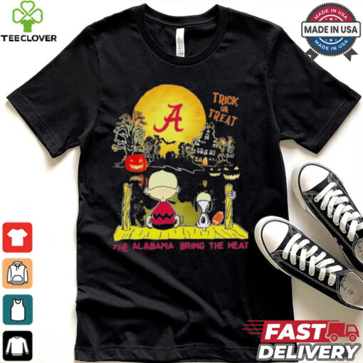 Official NCAA Alabama Crimson Tide Snoopy Bring The Heat 2024 T Shirt