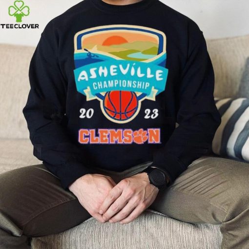 Official NCAA Clemson Tigers University Men’s Basketball Asheville Championship 2023 Congratulations Shirt