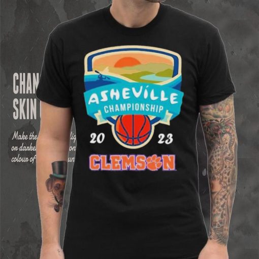 Official NCAA Clemson Tigers University Men’s Basketball Asheville Championship 2023 Congratulations Shirt