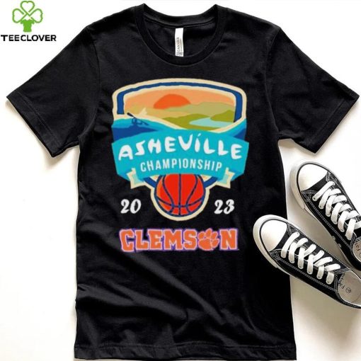 Official NCAA Clemson Tigers University Men’s Basketball Asheville Championship 2023 Congratulations Shirt