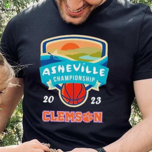 Official NCAA Clemson Tigers University Men’s Basketball Asheville Championship 2023 Congratulations Shirt