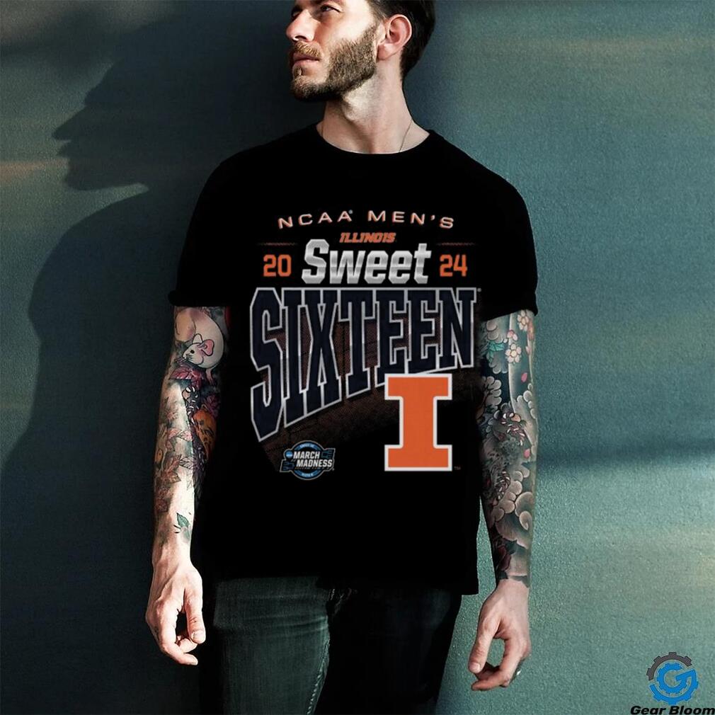 Official NCAA Men’s Illinois Fighting Illini 2024 Sweet Sixteen March Madness Shirt Official NCAA Men’s Illinois Fighting Illini 2024 Sweet Sixteen March Madness Shirt