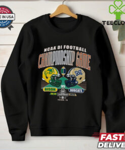 Official NDSU Bison Vs MSU Bobcats NCAA DI FCS Football Championship Game Jan 06 2025 Helmet t shirt