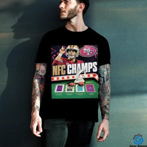 Official NFC Champions Are San Francisco 49ers Are Going To Super Bowl LVII Las Vegas Bound Classic T Shirt