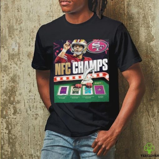 Official NFC Champions Are San Francisco 49ers Are Going To Super Bowl LVII Las Vegas Bound Classic T Shirt