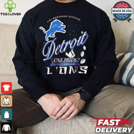 Official NFC Northern Division Detroit Lions One Pride shirt