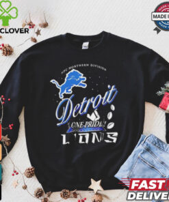 Official NFC Northern Division Detroit Lions One Pride shirt