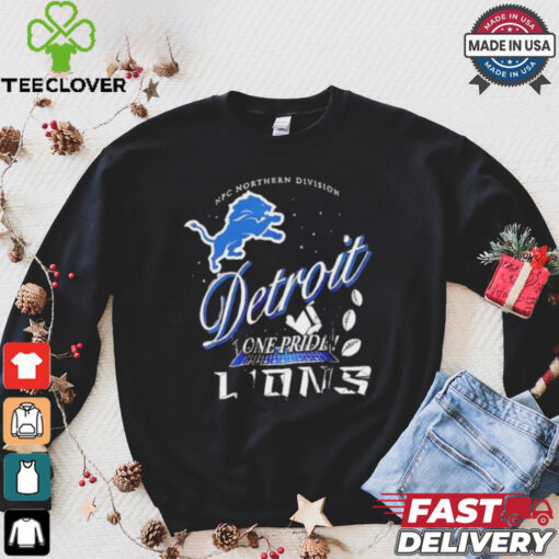 Official NFC Northern Division Detroit Lions One Pride shirt